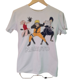 Camiseta Bege Naruto