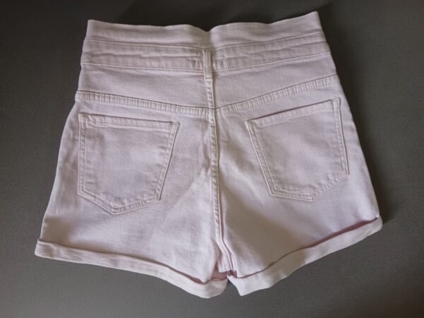 Bermuda Jeans Rosa - Imagem 2