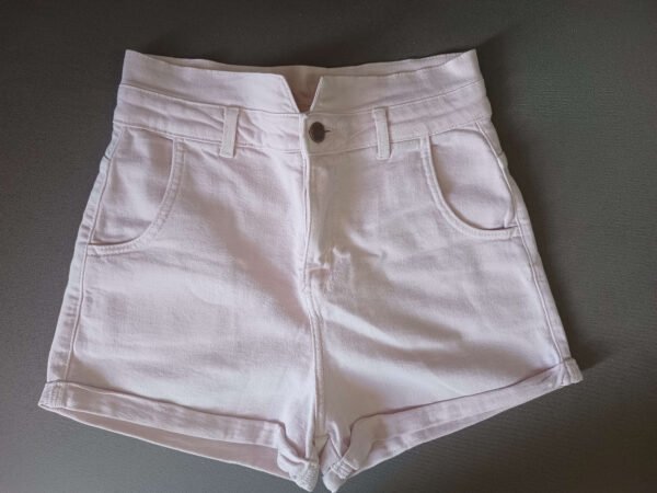 Bermuda Jeans Rosa