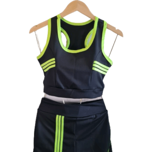 Conjunto Fitness Verde Neon
