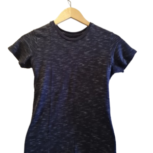 Camiseta Mesclada Preta